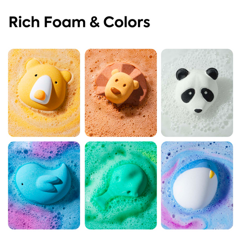 REVER SPA Animal Bath Bombs  Gift Collection