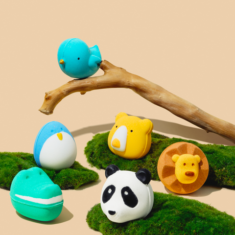 REVER SPA Animal Bath Bombs  Gift Collection