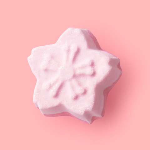 REVER SPA Cherry Blossom Flower Bath Bomb