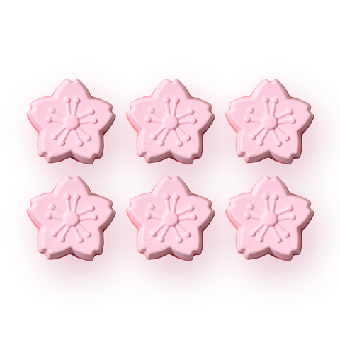 REVER SPA Cherry Blossom Flower Bath Bomb