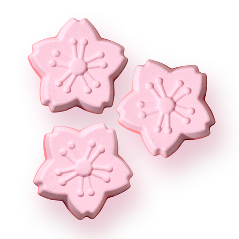 REVER SPA Cherry Blossom Flower Bath Bomb