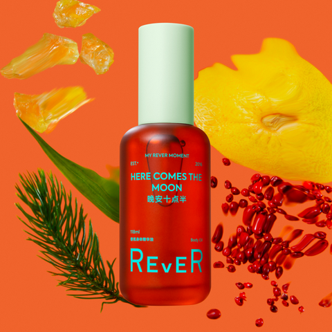 REVER SPA Perfumed Body Oil  – HERE COMES THE MOON