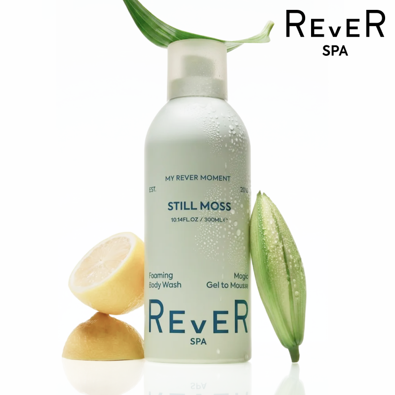 REVER SPA Foaming Body Wash - STILL MOSS