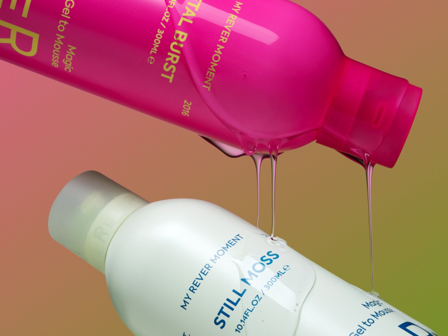 REVER foaming body wash jelly texture